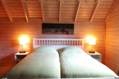 De "grote" slaapkamer van De Toekan