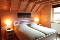 De "grote" slaapkamer van De Toekan